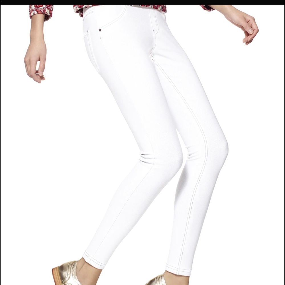 M Denim Leggings (White)